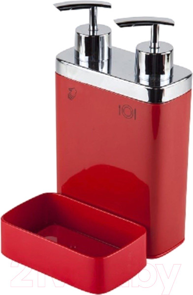 Изображение товара Дозатор моющего средства с подставкой для губки Primanova Viva M-E10-04