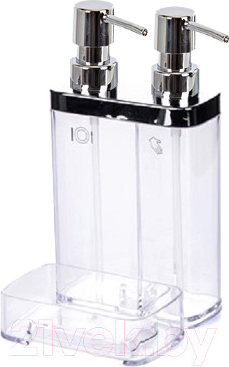 Изображение товара Дозатор моющего средства с подставкой для губки Primanova Viva M-E10-16