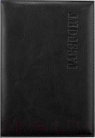 Изображение товара Обложка на паспорт OfficeSpace 222063 (черный)