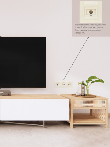 Изображение товара Розетка El-Bi Zena-Vega 609-010300-246