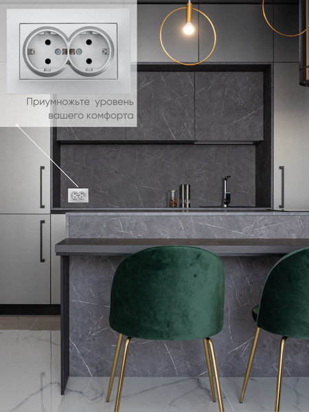 Изображение товара Розетка El-Bi Vega / 510-011030-907