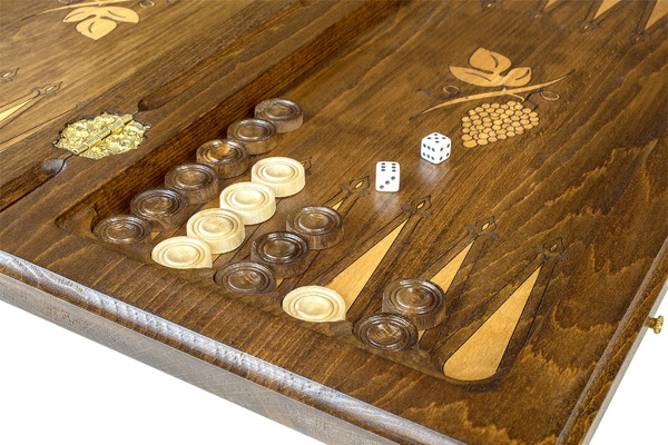 Изображение товара Набор настольных игр Mkhitaryan Шахматы, нарды / DM109-5