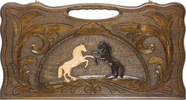 Изображение товара Набор настольных игр Haleyan Две лошади / kh073-6