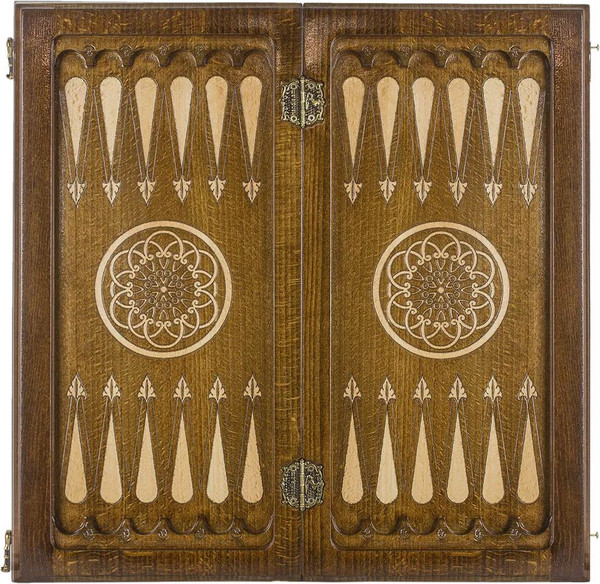 Изображение товара Набор настольных игр Haleyan Армянский Орнамент 2 Шахматы, нарды / kh149-4