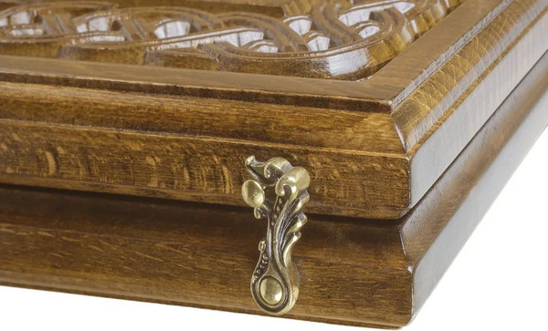 Изображение товара Набор настольных игр Haleyan Армянский Орнамент 2 Шахматы, нарды / kh149-4