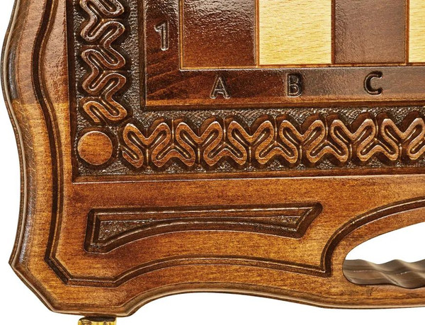 Изображение товара Набор настольных игр Haleyan Бриз 2 Шахматы, нарды / kh144-4