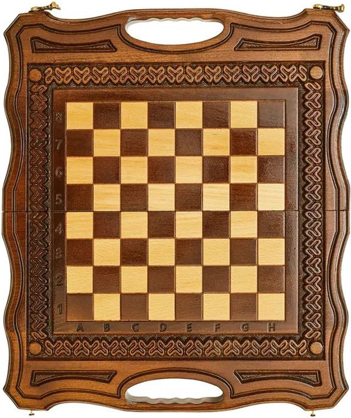 Изображение товара Набор настольных игр Haleyan Бриз 2 Шахматы, нарды / kh144-4