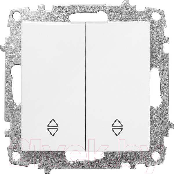 Изображение товара Выключатель El-Bi Zena-Vega / 609-015600-211 (белый)