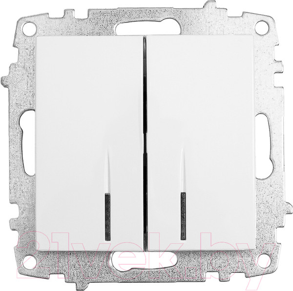 Изображение товара Выключатель El-Bi Zena-Vega / 609-015600-203 (белый)