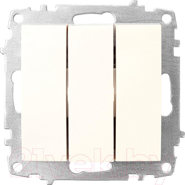 Изображение товара Выключатель El-Bi Zena-Vega / 609-010300-254 (кремовый)