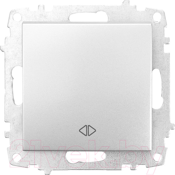 Изображение товара Выключатель El-Bi Zena-Vega / 609-011000-214 (серебристый)