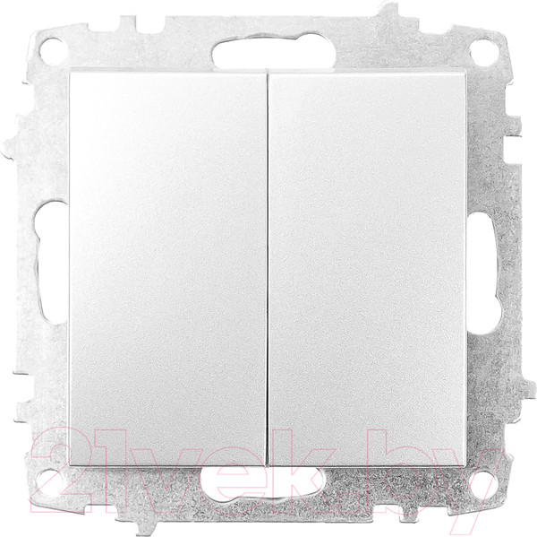 Изображение товара Выключатель El-Bi Zena-Vega / 609-011000-202 (серебристый)