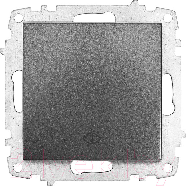 Изображение товара Выключатель El-Bi Zena-Vega / 609-011100-214 (дымчатый)