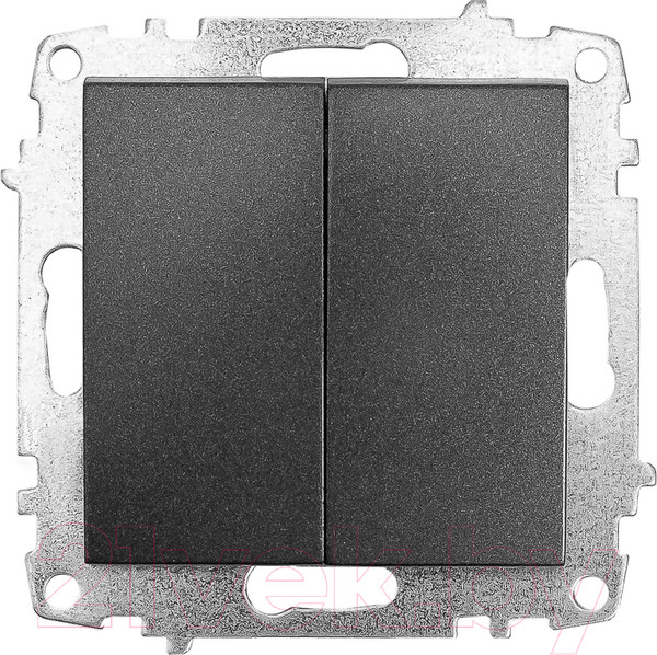 Изображение товара Выключатель El-Bi Zena-Vega / 609-011100-202 (дымчатый)