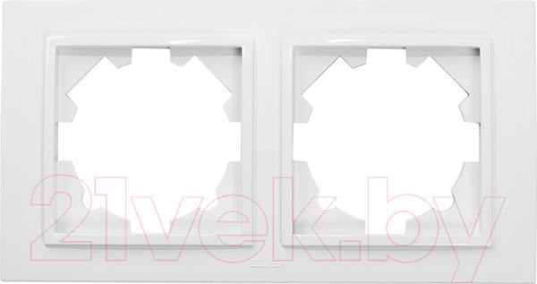 Изображение товара Рамка для выключателей и розеток El-Bi Zena / 500-015600-226 (белый)