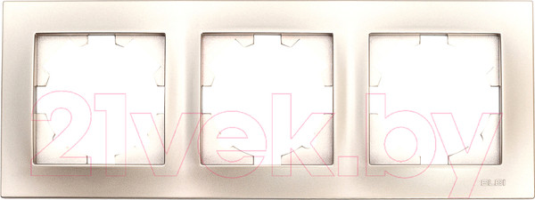 Изображение товара Рамка для выключателей и розеток El-Bi Vega / 510-011400-227 (титан)