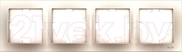 Изображение товара Рамка для выключателей и розеток El-Bi Vega / 510-011400-228 (титан)