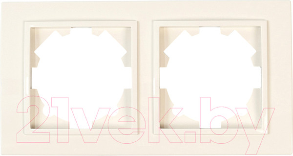 Изображение товара Рамка для выключателей и розеток El-Bi Zena / 500-010300-226 (кремовый)