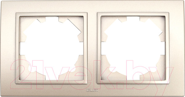 Изображение товара Рамка для выключателей и розеток El-Bi Zena / 500-011400-226 (титан)