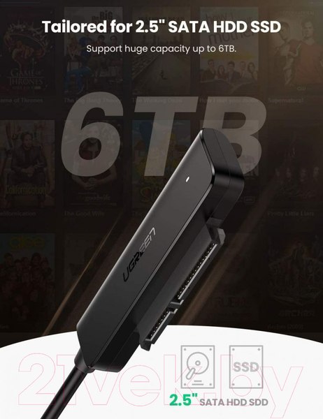Изображение товара Адаптер Ugreen CM321 / 70610 (0.5м)