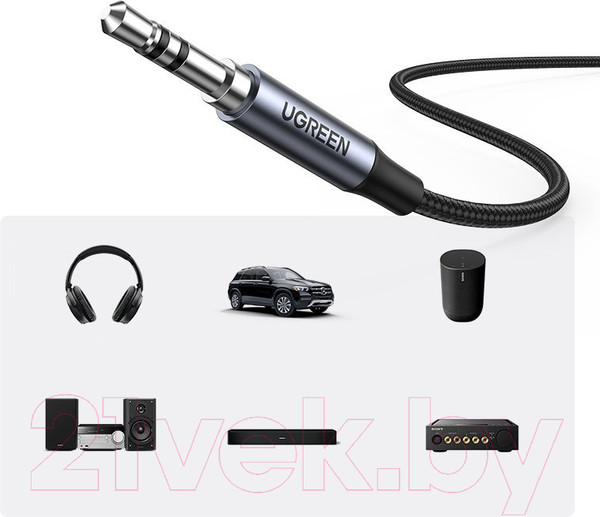 Изображение товара Кабель Ugreen CM450 / 20192 (1м, черный)