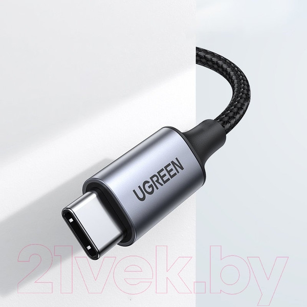 Изображение товара Кабель Ugreen CM450 / 20192 (1м, черный)
