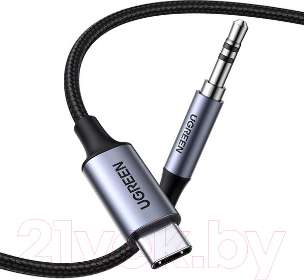 Изображение товара Кабель Ugreen CM450 / 20192 (1м, черный)