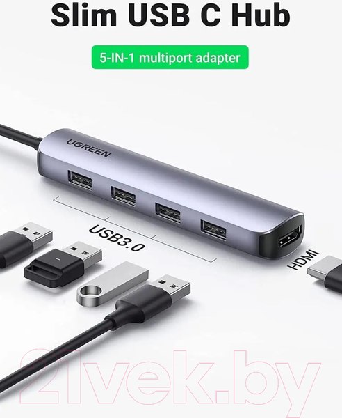 Изображение товара Адаптер Ugreen CM417 / 20197