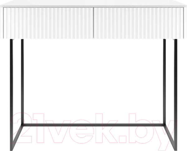 Изображение товара Туалетный столик Shtabe Gross 6011 (RAL 9003/RAL 9003/черный)