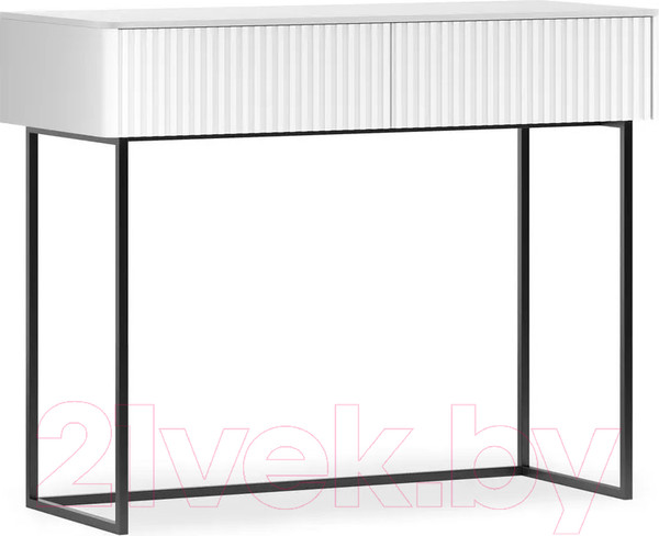 Изображение товара Туалетный столик Shtabe Gross 6011 (RAL 9003/RAL 9003/черный)