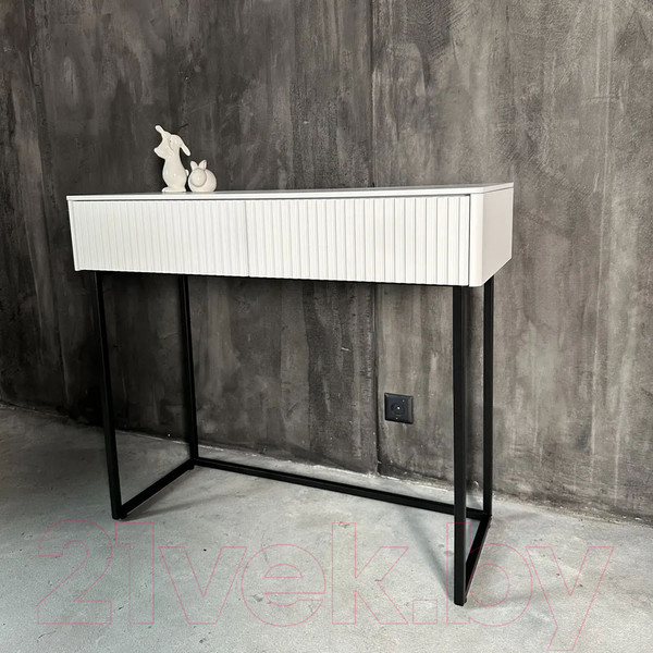 Изображение товара Туалетный столик Shtabe Gross 6011 (RAL 9003/RAL 9003/черный)