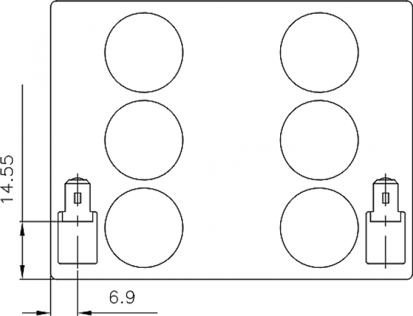 Изображение товара Аккумуляторная батарея CSB GP 1245 F2 12V4.5Ah
