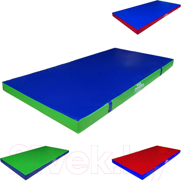 Изображение товара Гимнастический мат Dinamika ZSO-003580 (2x1.25x0.12, винилискожа/ппу)