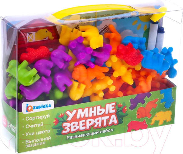 Изображение товара Развивающая игра Zabiaka Умные зверята / 6943080