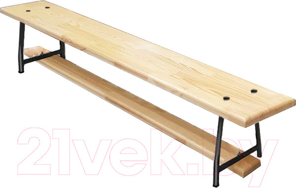 Изображение товара Скамейка гимнастическая Dinamika Эконом / ZSO-003405 (1м, дерево)