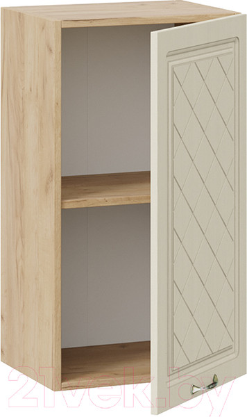 Изображение товара Шкаф навесной для кухни ТриЯ Бьянка 1В4 (дуб крафт золотой/дуб ваниль)