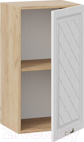 Изображение товара Шкаф навесной для кухни ТриЯ Бьянка 1В4 (дуб крафт золотой/дуб белый)