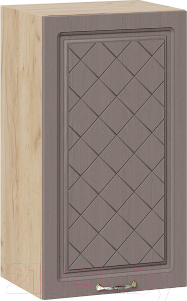Изображение товара Шкаф навесной для кухни ТриЯ Бьянка 1В4 (дуб крафт золотой/дуб серый)