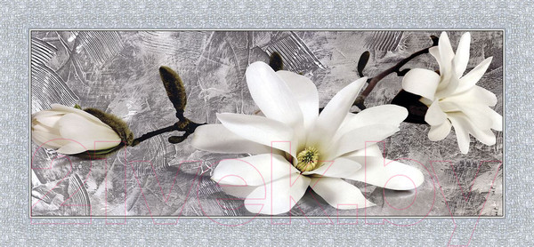 Изображение товара Картина Декарт Ветвь белой магнолии 8Л2911 (в раме)