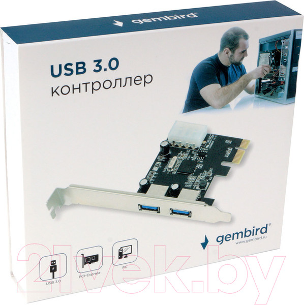 Изображение товара Сетевой адаптер Gembird SPCR-01