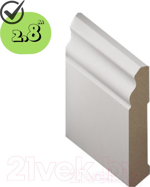 Изображение товара Плинтус WellMaker МДФ НМ-1250 (2.8м)