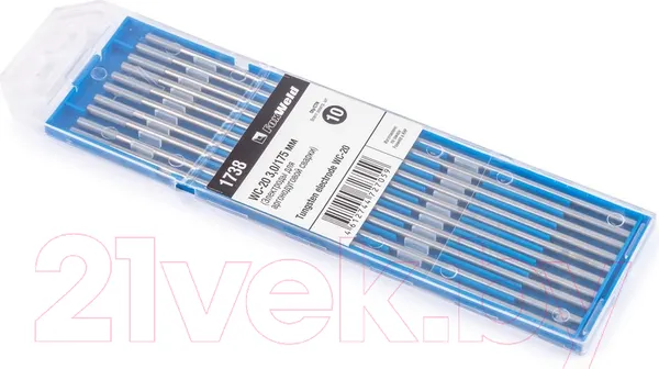 Изображение товара Электрод FoxWeld WC-20 3мм/175мм / 6.22.0285