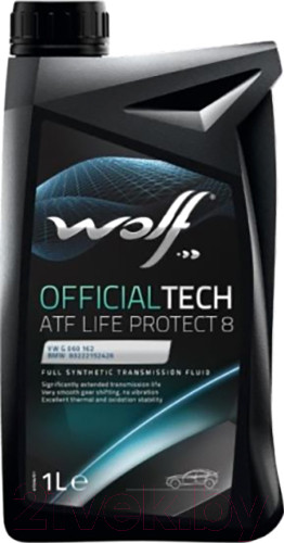 Изображение товара Трансмиссионное масло WOLF OfficialTech ATF Life Protect 8 / 3016/1 (1л)