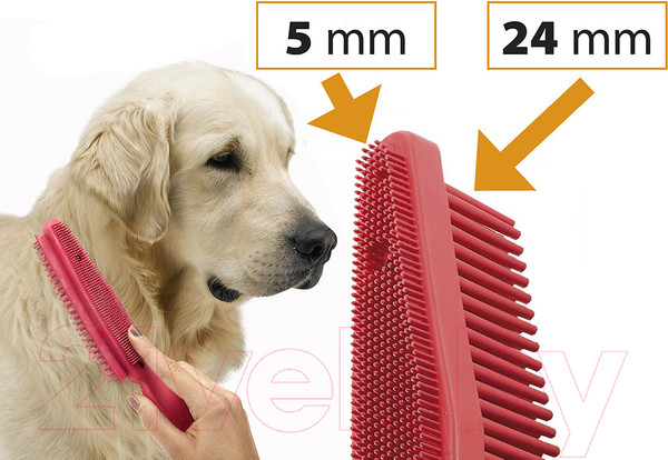 Изображение товара Щетка-пуходерка для животных Ferplast GRO 5941 / 85941899