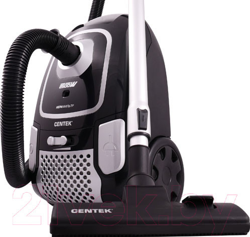 Изображение товара Пылесос Centek CT-2519 (черный/хром)