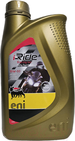 Изображение товара Моторное масло Eni I-Ride Racing 10W50 (1л)