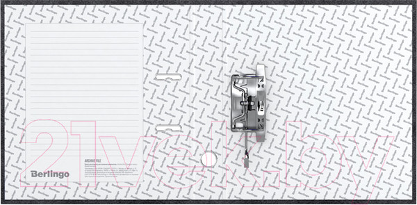 Изображение товара Папка-регистратор Berlingo ATm_50600 (черный мрамор)