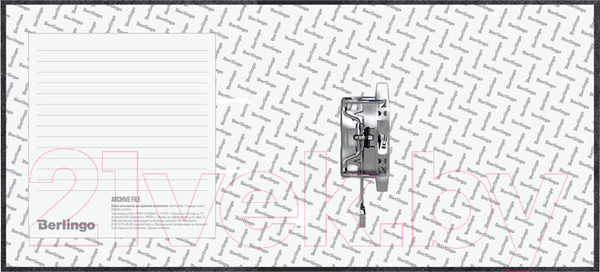 Изображение товара Папка-регистратор Berlingo AM5710 (черный)