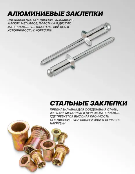 Изображение товара Набор заклепок RockForce RF-36481C (50557)