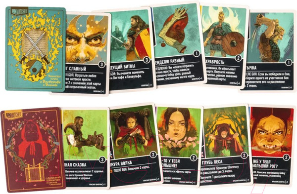 Изображение товара Настольная игра GaGa Unmatched. Красная Шапочка против Беовульфа / GG254